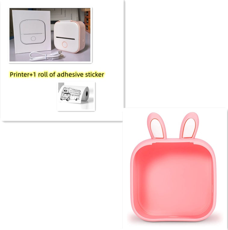 Portable Bluetooth Mini Thermal Label Printer, Perfect for Photos, Price Tags, and Student Projects