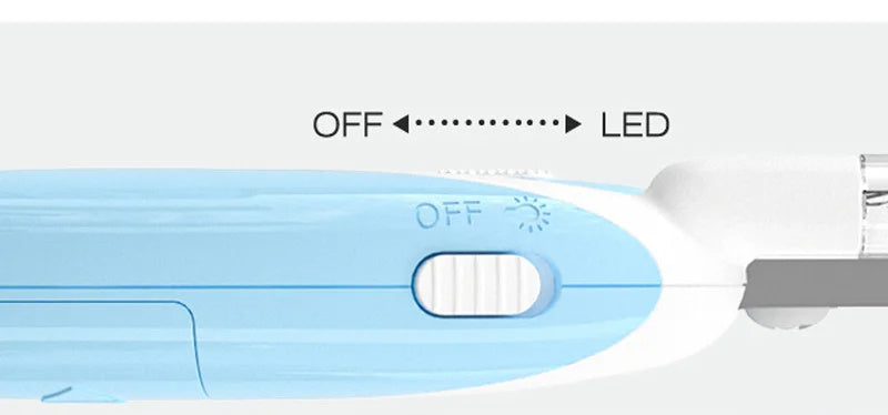 Pet Nail Clippers Dog Nail Clippers Cat Nail Clippers LED Electric Nail Grinder Pet Supplies LED Light Pet Nail Clippers - CyberLLC