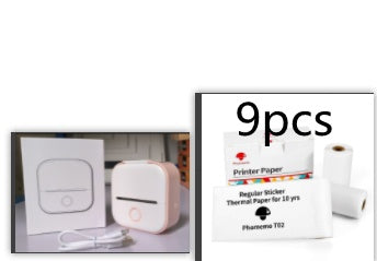 Portable Bluetooth Mini Thermal Label Printer, Perfect for Photos, Price Tags, and Student Projects