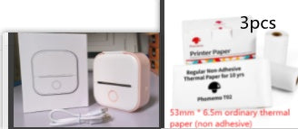 Portable Bluetooth Mini Thermal Label Printer, Perfect for Photos, Price Tags, and Student Projects