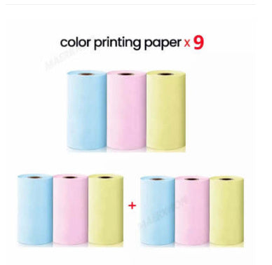 Portable Bluetooth Mini Thermal Label Printer, Perfect for Photos, Price Tags, and Student Projects - CyberLLC