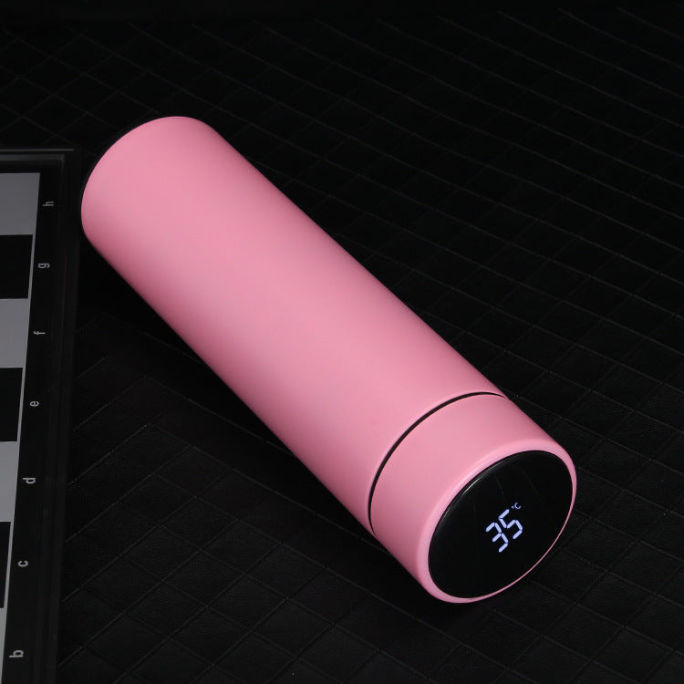 500ML Smart Water Bottle Stainless Steel Vacuum Flasks Intelligent Temperature Display Coffee Mug Cup - CyberLLC