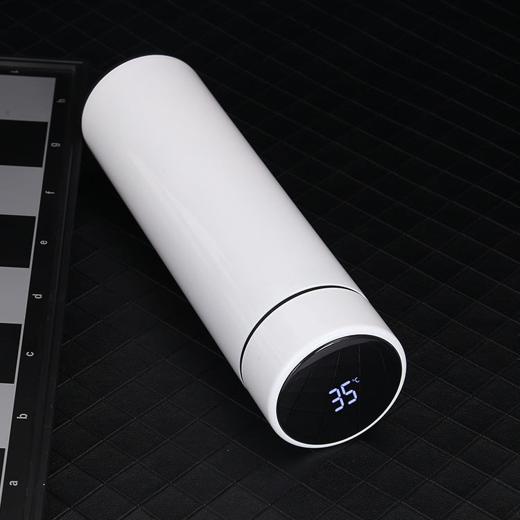 500ML Smart Water Bottle Stainless Steel Vacuum Flasks Intelligent Temperature Display Coffee Mug Cup - CyberLLC
