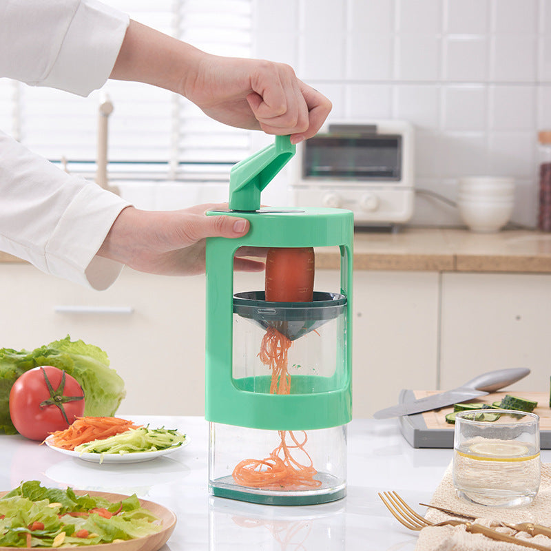 Multi-Function Vegetable Shredder & Grater – Perfect for Radishes, Cucumbers, and More! - CyberLLC