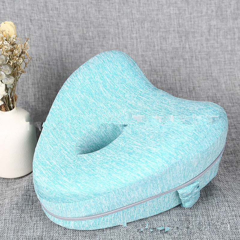 Heart-Shaped Memory Foam Leg Pillow Beautiful Leg Pillow - CyberLLC