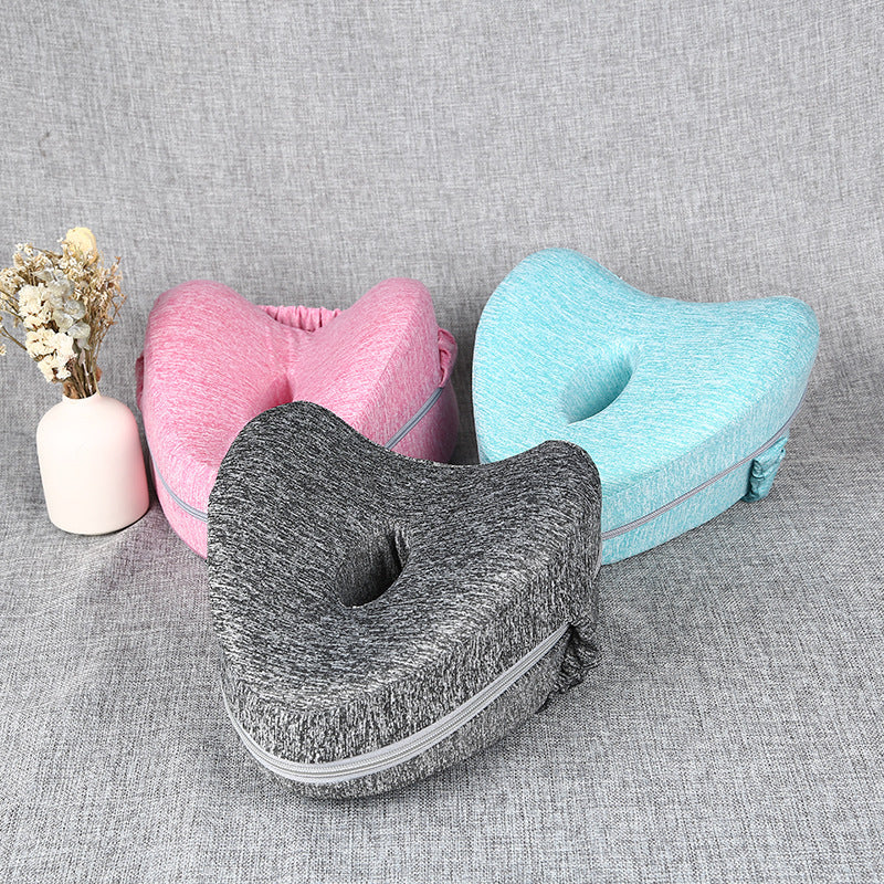 Heart-Shaped Memory Foam Leg Pillow Beautiful Leg Pillow - CyberLLC