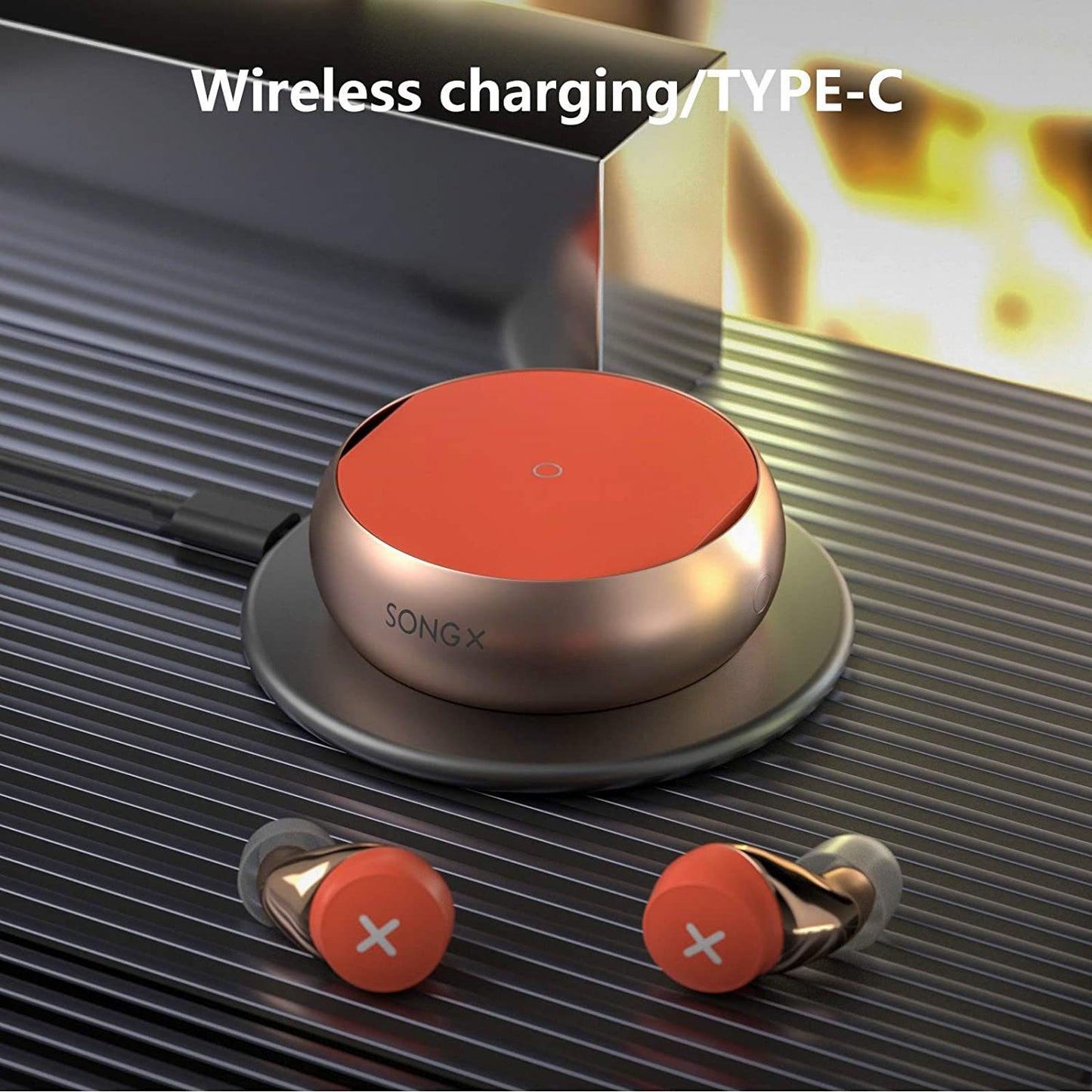 Star Loop Design True Wireless Earbuds Noise-Cancelling Bluetooth Headphones, Waterproof & Premium Sound Quality
