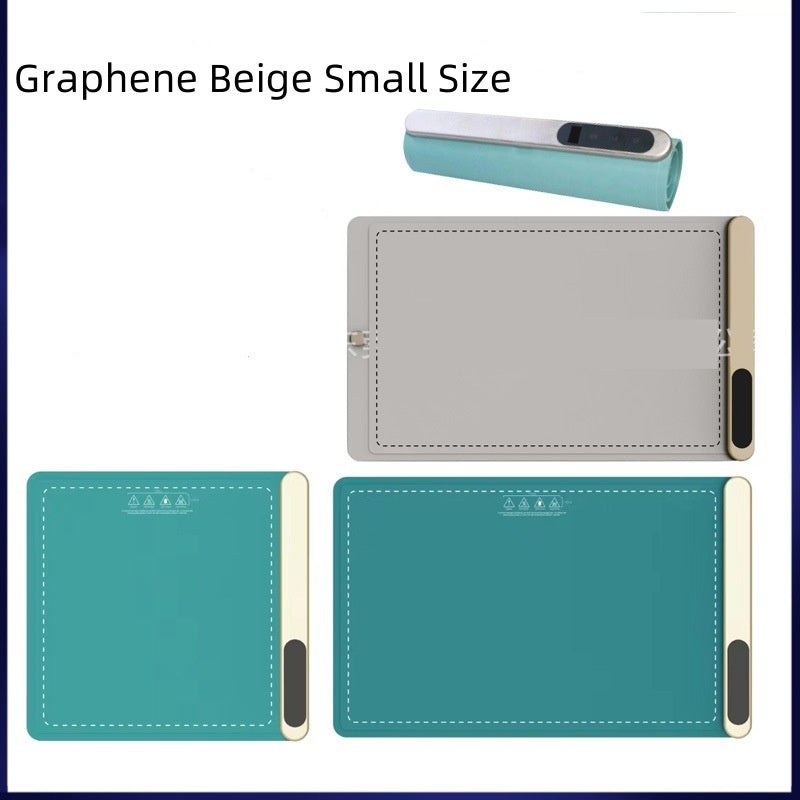 Kitchen Gadget Electric Warming Tray Hot-sale Graphene Vegetable Heating Hot Cutting Board Household Multi-functional Thermal Insulation - CyberLLC