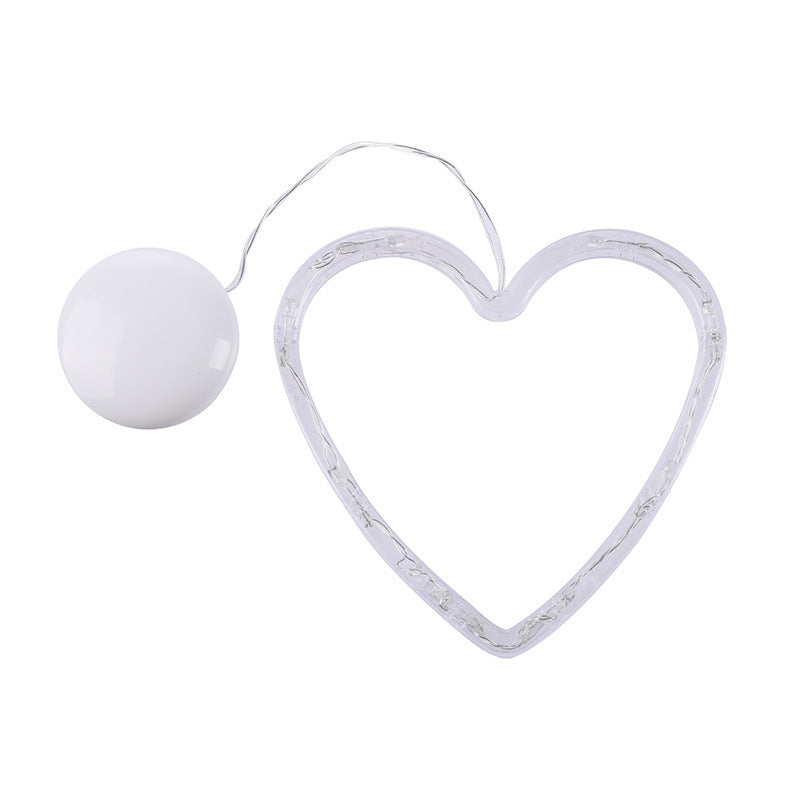Christmas LED Suction Cup Window Lights, Santa, Reindeer, Snowman Holiday Chandelier Decor with Battery Power - CyberLLC