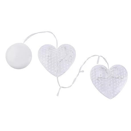 Christmas LED Suction Cup Window Lights, Santa, Reindeer, Snowman Holiday Chandelier Decor with Battery Power - CyberLLC