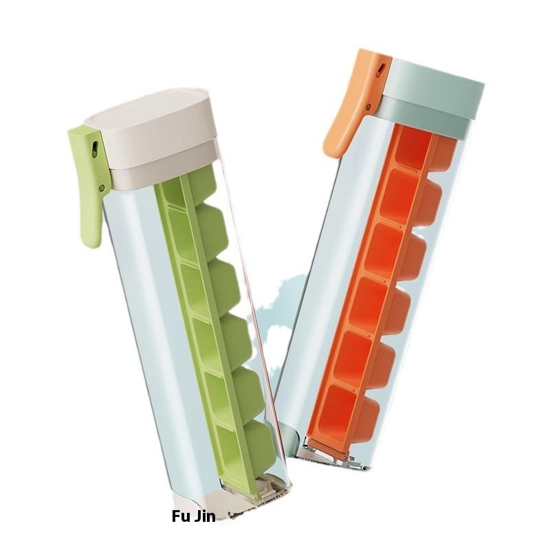 Ice Cube Press Ice Maker Ice Mold Food Grade Press Ice Tray Ice Cube Maker Ice Tray Mold With Storage Box