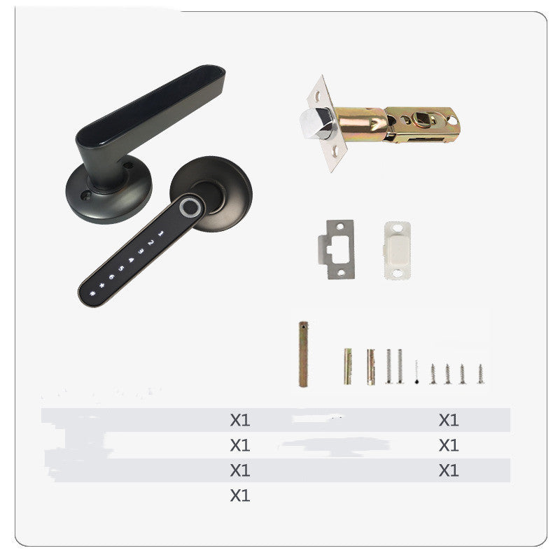 UltraSecure Smart Lock, Fingerprint & Digital Keyless Door Handle - CyberLLC