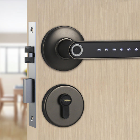 UltraSecure Smart Lock, Fingerprint & Digital Keyless Door Handle - CyberLLC