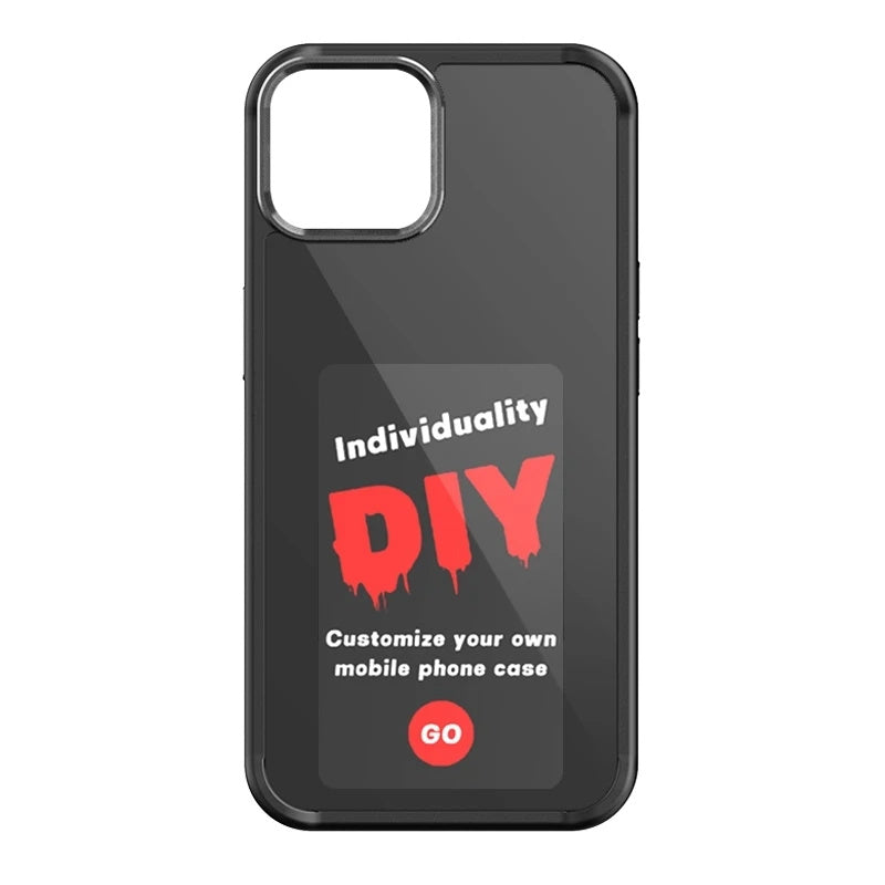 E-ink Screen Phone Case Unlimited Screen Projection Personalized Phone Cover Battery Free New Designer Luxury Phone Case - CyberLLC
