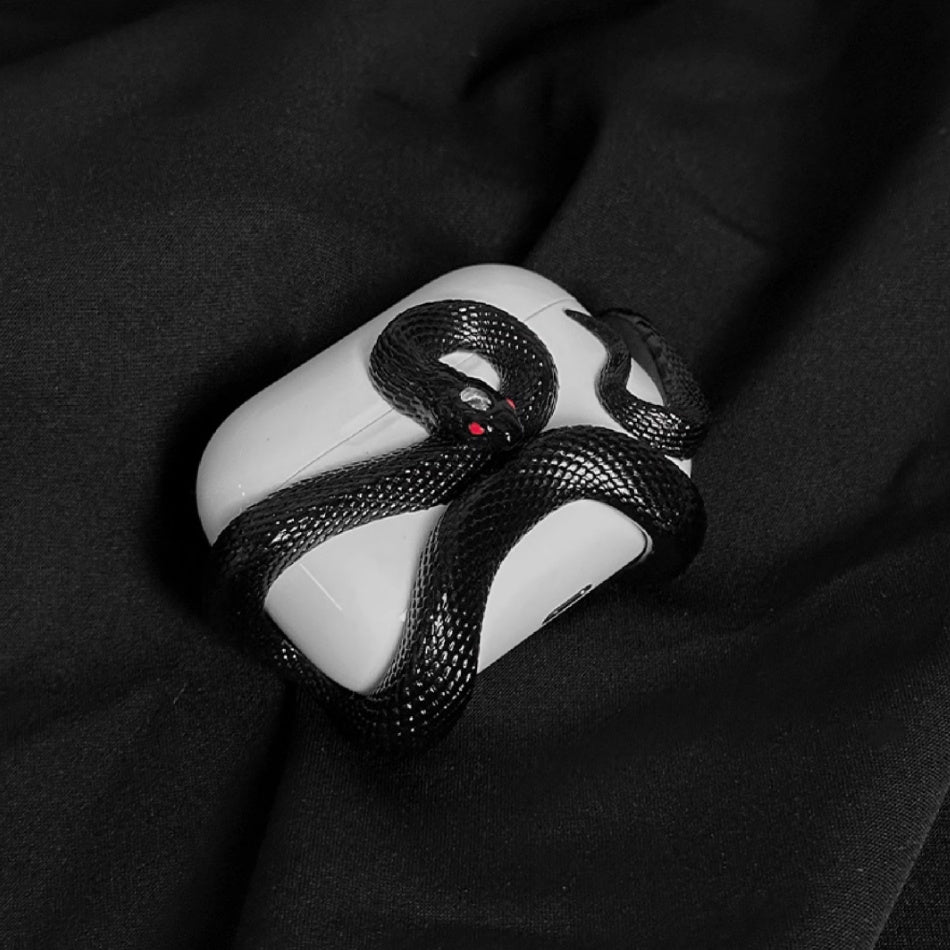 Elegant Snake Wireless Earphone Case Headset Protective Case Silicone Earphone Case Cover - CyberLLC