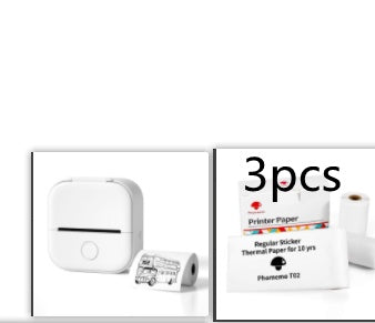 Portable Bluetooth Mini Thermal Label Printer, Perfect for Photos, Price Tags, and Student Projects