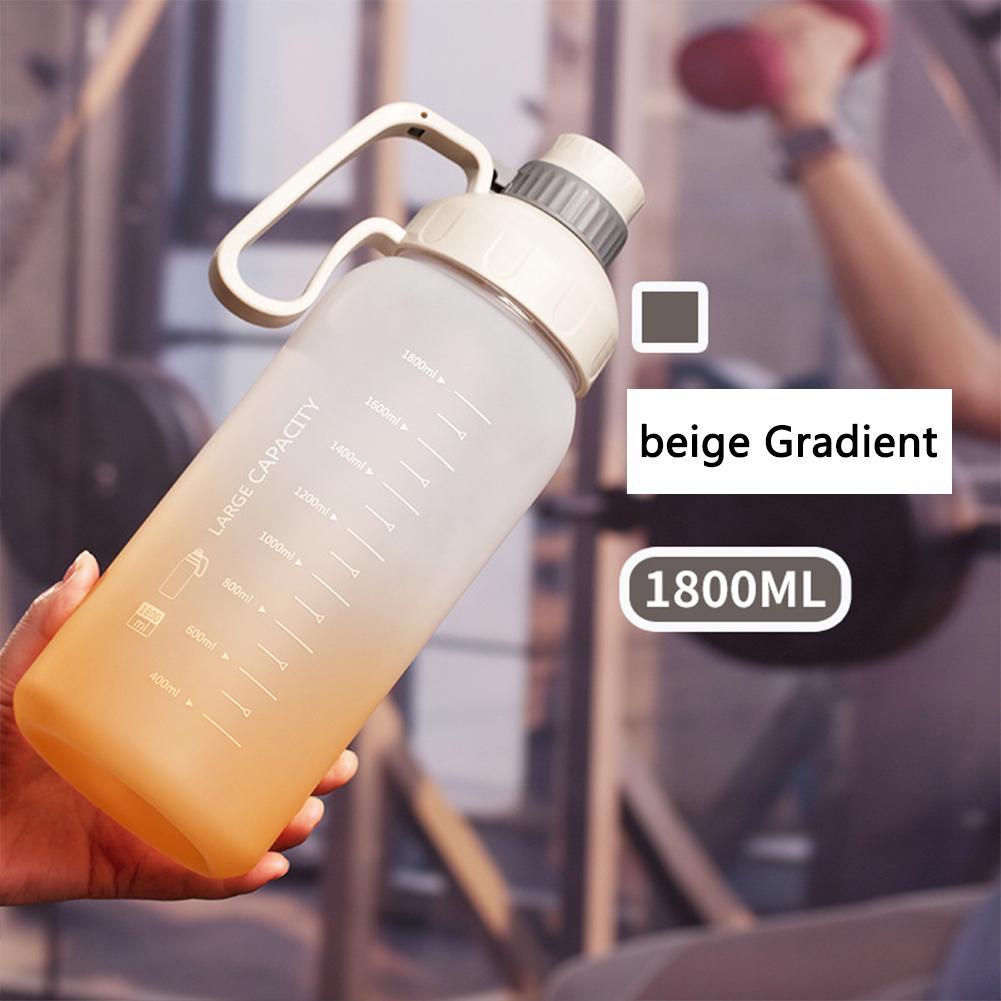 Gradient Color Water Cup Summer Large Capacity Sports - CyberLLC