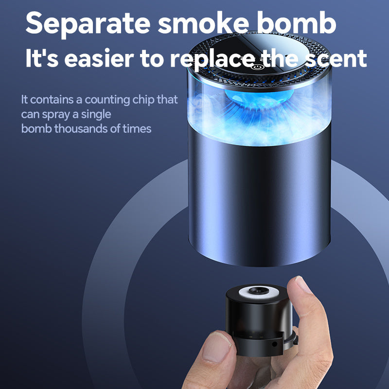 Car Aromatherapy Diffuser & Air Freshener, Premium Cloud Mist Natural Fragrance for Cars, Trucks, RVs & Sedans Auto Decoration & Relaxation Tool