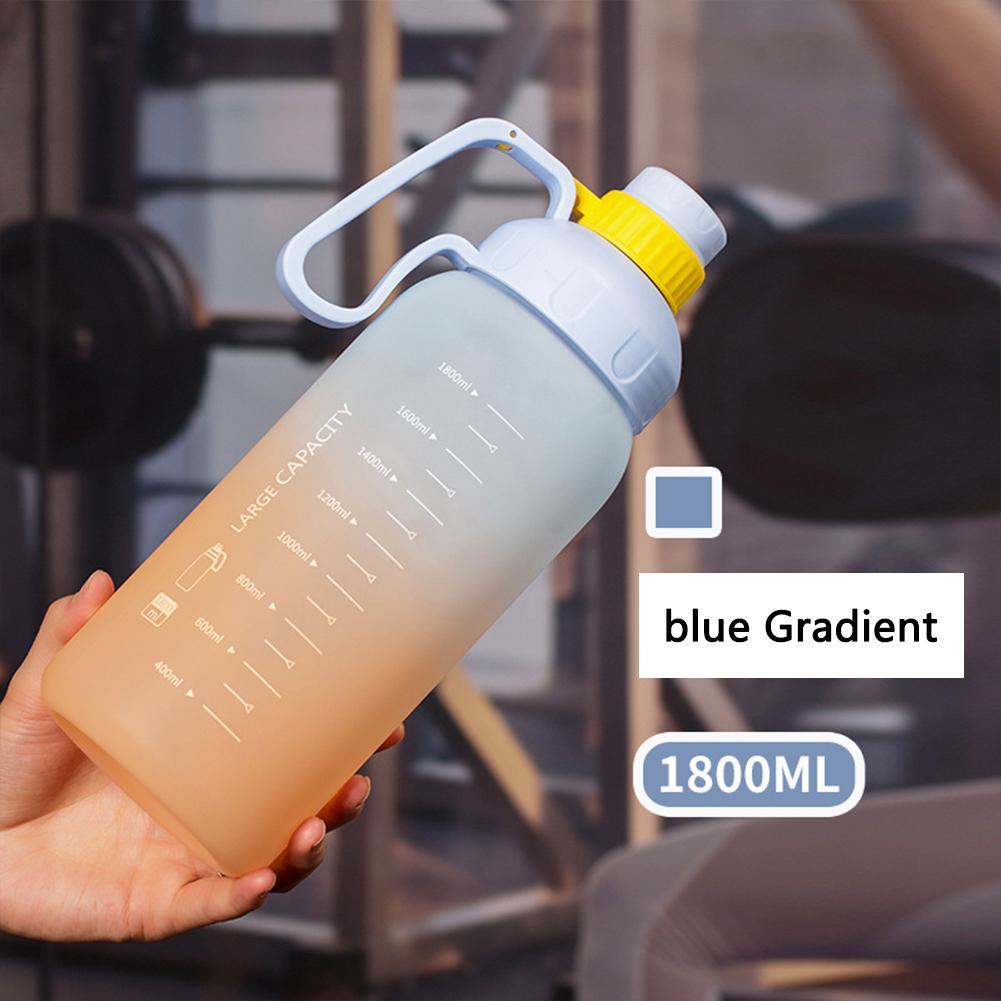 Gradient Color Water Cup Summer Large Capacity Sports - CyberLLC