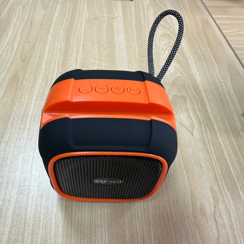 New Sleek Colored Lights Portable Wireless Bluetooth Audio - CyberLLC