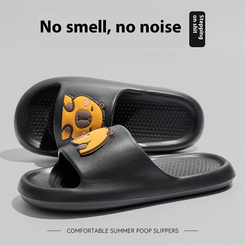 Cartoon Slippers Cute Non slip Floor Bathroom Slipper Summer Women's House Shoes
