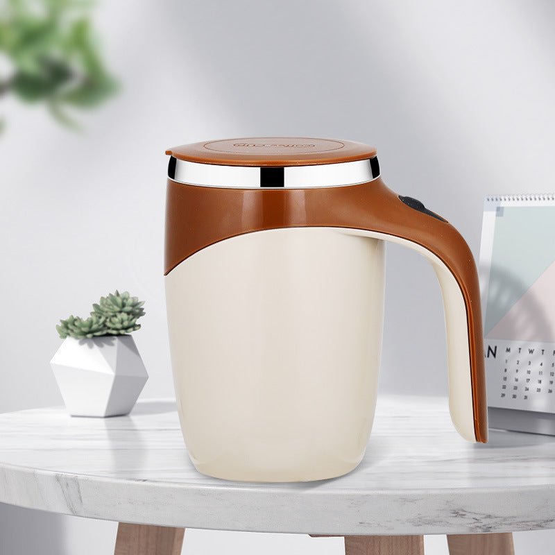 Rechargeable Magnetic Stirring Cup – Elegant Automatic Mixer for Coffee & Drinks! - CyberLLC