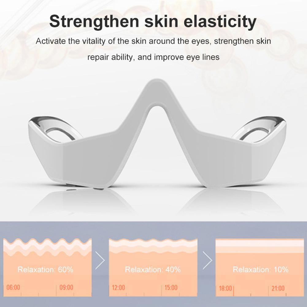 3D Eye Beauty Instrument Micro-Current Pulse Eye Relax Reduce Wrinkles And Dark Circle Remove Eye Bags Massager Beauty Tool - CyberLLC