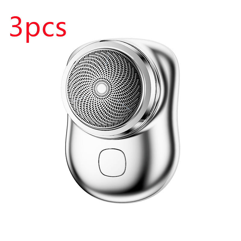 Mini Portable Face Cordless Shaver Rechargeable Electric Shaver Men, Wet & Dry Painless Small Size - CyberLLC