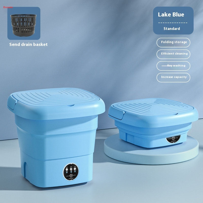 Portable Small Mini Washing Machine Household - CyberLLC