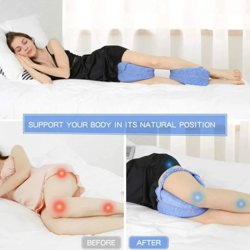 Heart-Shaped Memory Foam Leg Pillow Beautiful Leg Pillow - CyberLLC