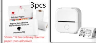 Portable Bluetooth Mini Thermal Label Printer, Perfect for Photos, Price Tags, and Student Projects