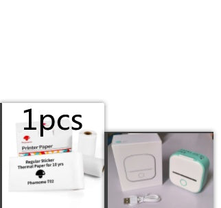 Portable Bluetooth Mini Thermal Label Printer, Perfect for Photos, Price Tags, and Student Projects - CyberLLC