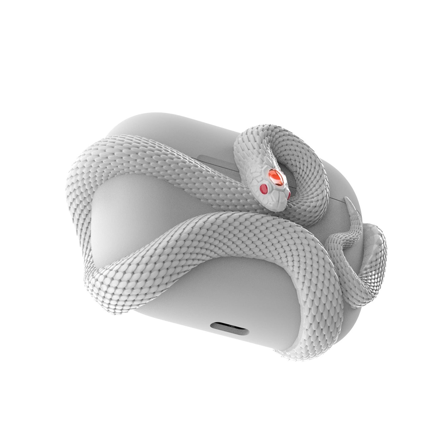 Elegant Snake Wireless Earphone Case Headset Protective Case Silicone Earphone Case Cover - CyberLLC