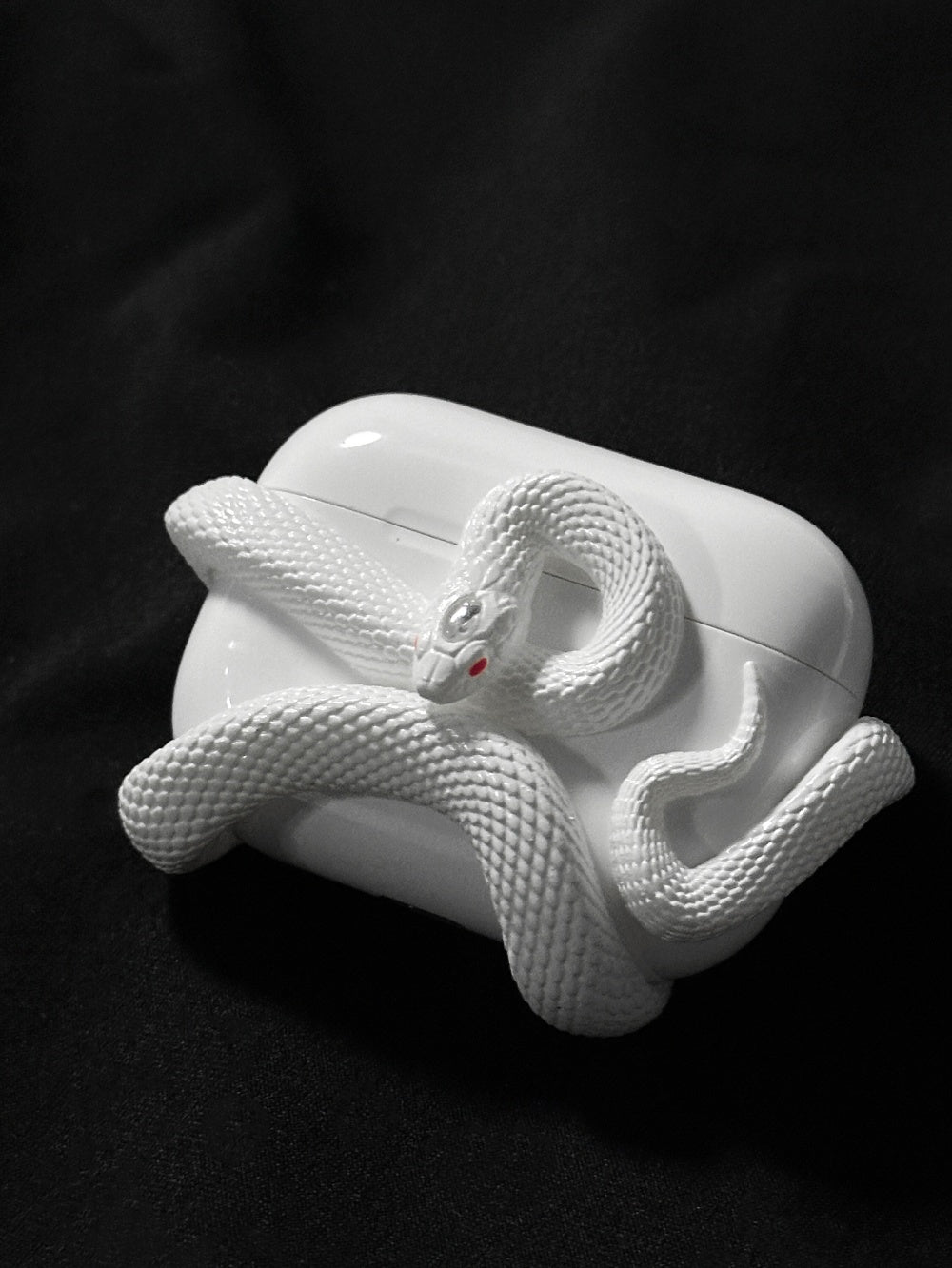 Elegant Snake Wireless Earphone Case Headset Protective Case Silicone Earphone Case Cover - CyberLLC