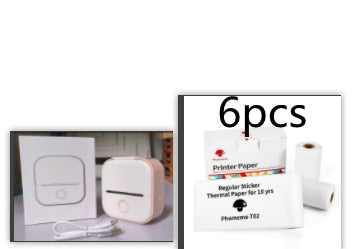 Portable Bluetooth Mini Thermal Label Printer, Perfect for Photos, Price Tags, and Student Projects