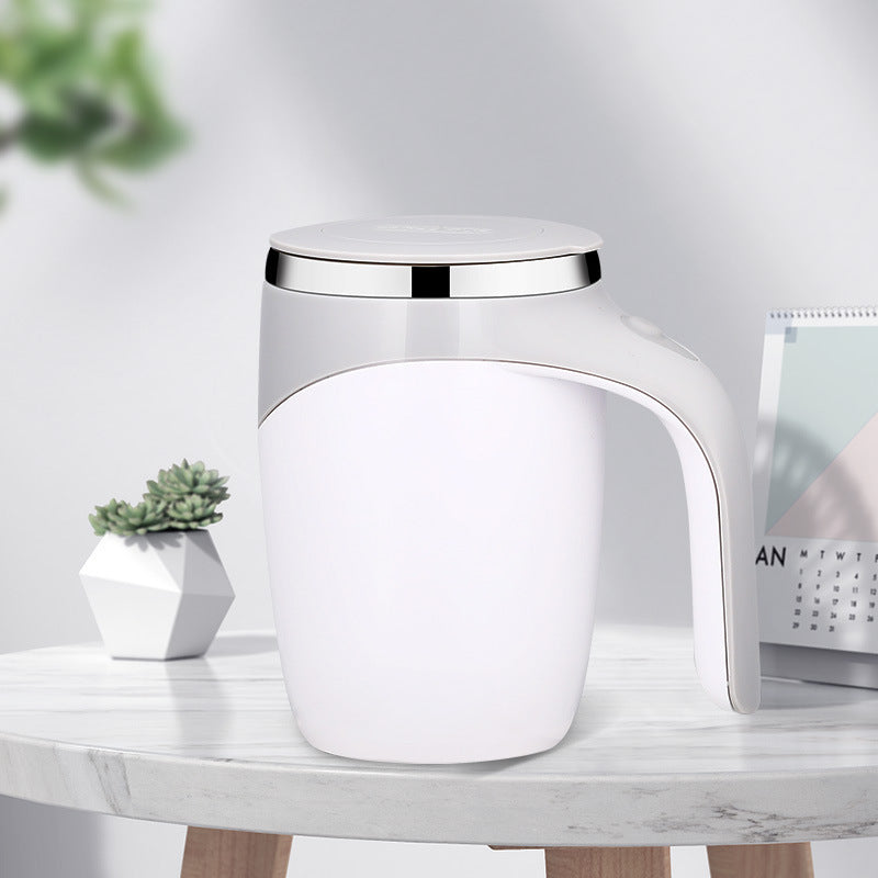 Rechargeable Magnetic Stirring Cup – Elegant Automatic Mixer for Coffee & Drinks! - CyberLLC