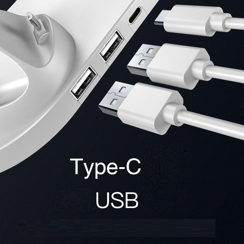 Wireless Charger For IPhone Fast Charger For Phone Fast Charging Pad For Phone Watch 6 In 1 Charging Dock Station - CyberLLC