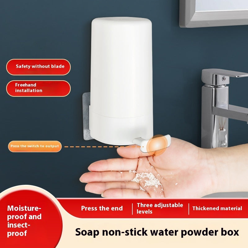 Soap Grinder Dispenser Soap Box Easily Wall Mounted