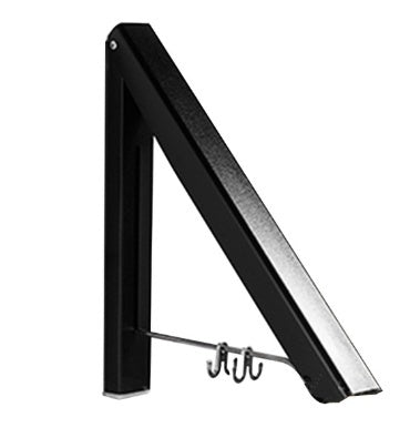 Foldable Invisible Folding Retractable Wall Hanger Punch Free Space Aluminum Waterproof Clothes Hanger