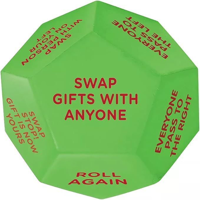 Xmas Santa Exchange Gift Dice - CyberLLC