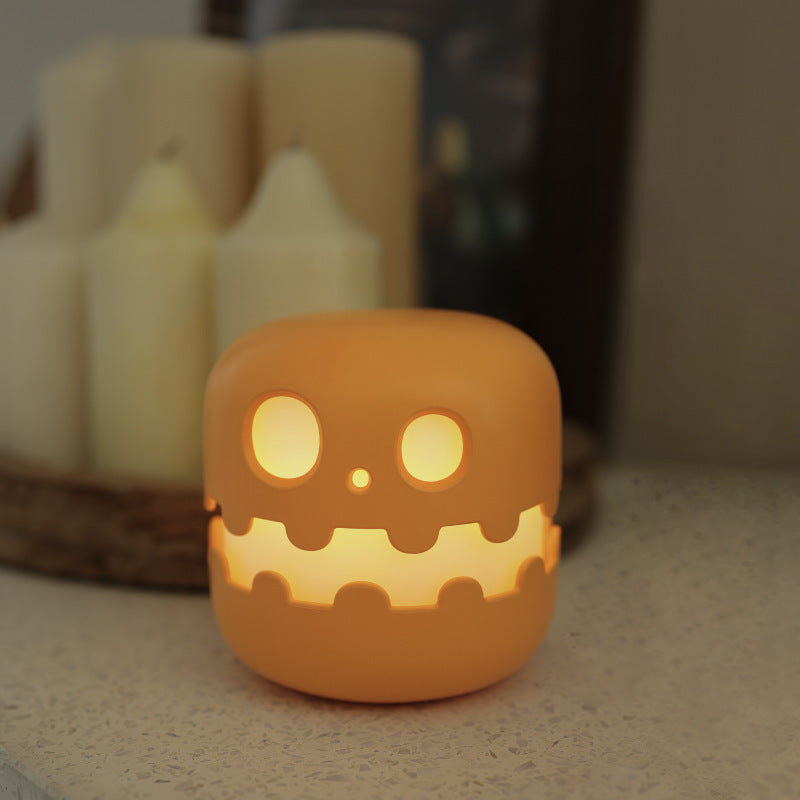 Pumpkin Lamp Bedside Halloween Funny Decoration Ambience Light For Bedrooms Living Room Decoration Kids Birthday Gift Halloween Decorations - CyberLLC