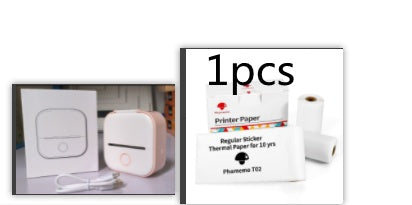Portable Bluetooth Mini Thermal Label Printer, Perfect for Photos, Price Tags, and Student Projects