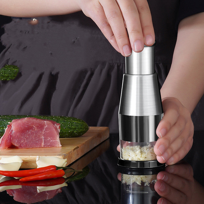 Garlic Crusher Onion Chopper Multipeler Vegetables Chopper Manual Garlic Press Machine Garlic Squeezer Kitchen Gadget - CyberLLC