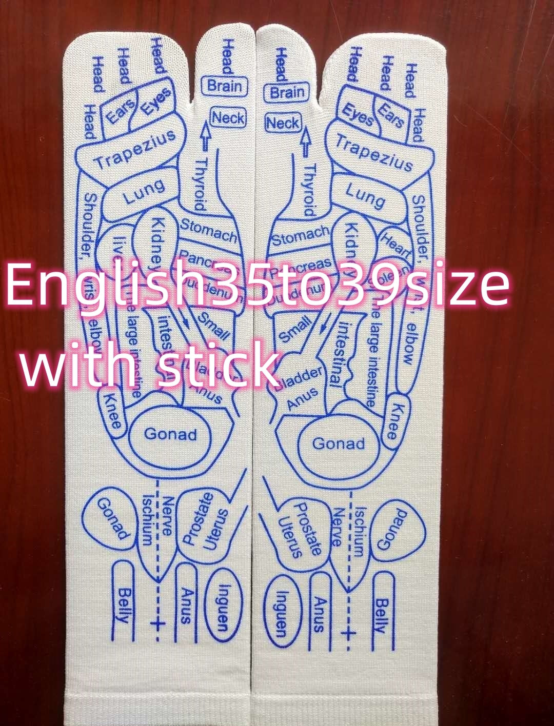 Massage Relieve Tired Feet Socks Acupressure Foot Massager Reflexology Socks Foot Point Sock Foot Point Tool Physiotherapy Sock - CyberLLC