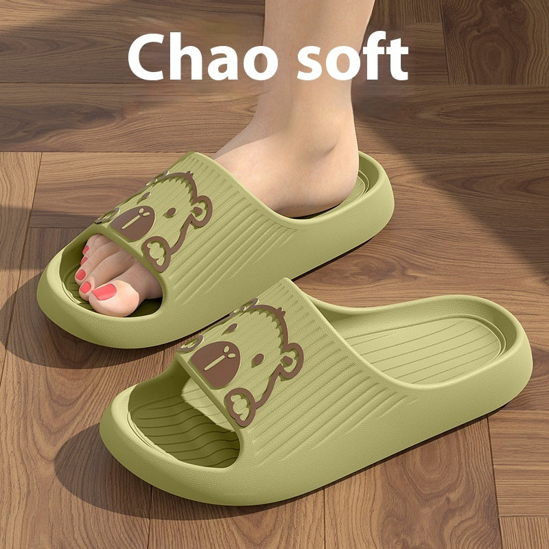 Cartoon Slippers Cute Non slip Floor Bathroom Slipper Summer Women's House Shoes