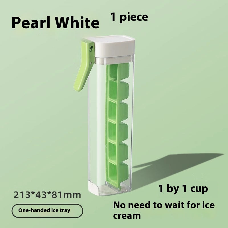 Ice Cube Press Ice Maker Ice Mold Food Grade Press Ice Tray Ice Cube Maker Ice Tray Mold With Storage Box