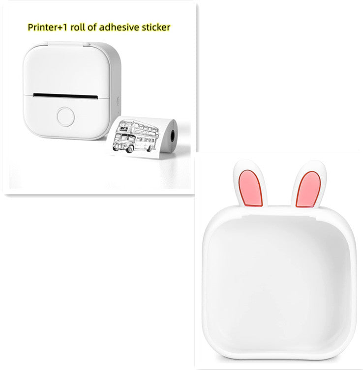 Portable Bluetooth Mini Thermal Label Printer, Perfect for Photos, Price Tags, and Student Projects