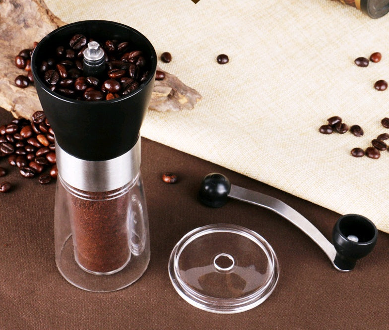 Hand Coffee Grinder & Pepper Mill Manual Home Coffee Mill with Adjustable Grinding for Fresh Ground Coffee