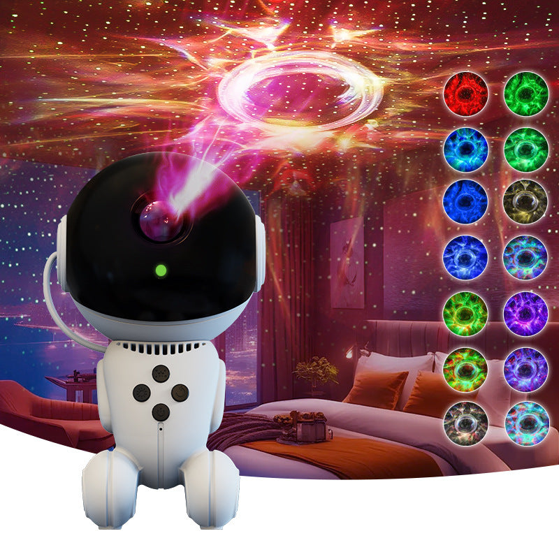 Robot Star Light Projection Lamp Starry Sky Mini Projector - CyberLLC