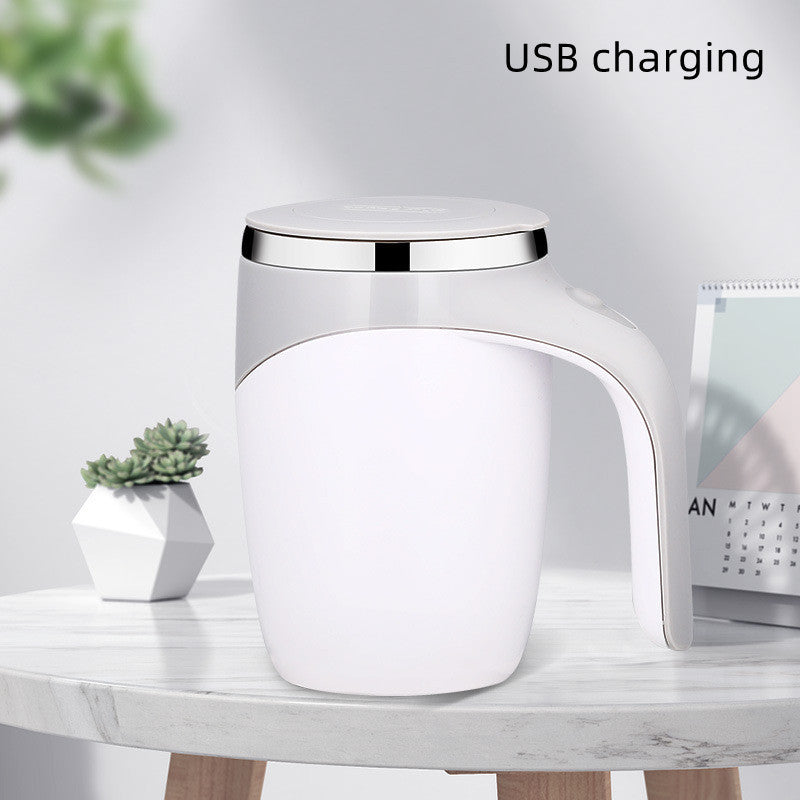 Rechargeable Magnetic Stirring Cup – Elegant Automatic Mixer for Coffee & Drinks! - CyberLLC